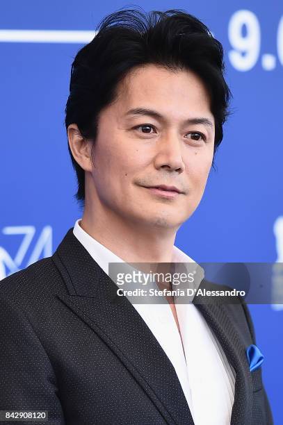 Fukuyama Masaharu attends the 'The Third Murder ' photocall during the 74th Venice Film Festival on September 5, 2017 in Venice, Italy.
