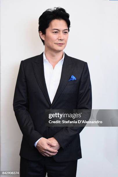 Fukuyama Masaharu attends the 'The Third Murder ' photocall during the 74th Venice Film Festival on September 5, 2017 in Venice, Italy.