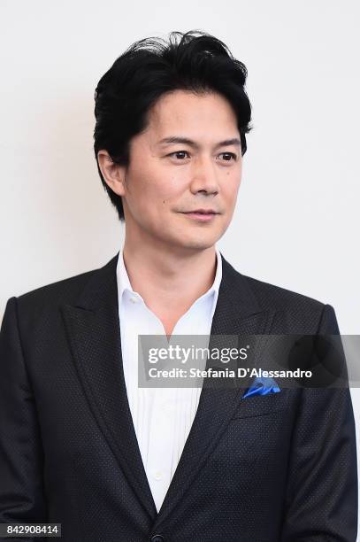 Fukuyama Masaharu attends the 'The Third Murder ' photocall during the 74th Venice Film Festival on September 5, 2017 in Venice, Italy.