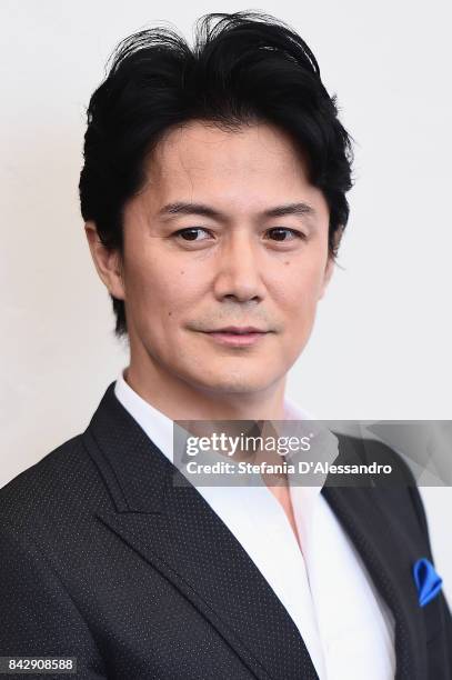 Fukuyama Masaharu attends the 'The Third Murder ' photocall during the 74th Venice Film Festival on September 5, 2017 in Venice, Italy.