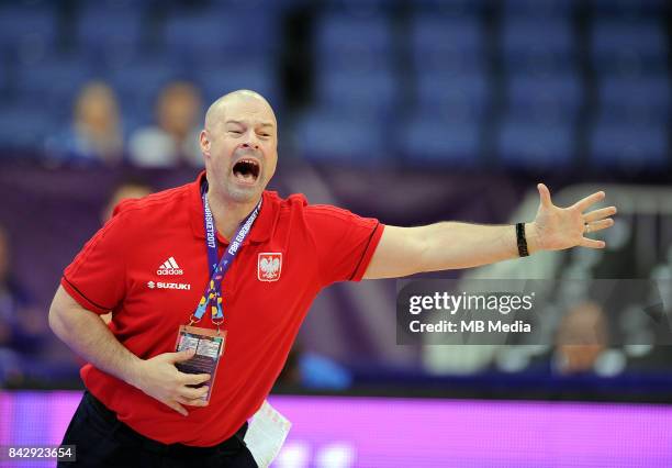 Mike Taylor Coach Poland during the FIBA Eurobasket 2017 Group A match between Poland and France on September 5, 2017 in Helsinki, Finland.