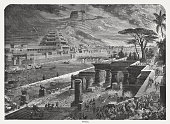 Fall of Babylon by Cyrus II, 539 BC, published 1886