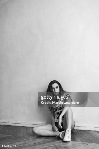 Actress Lou Gala is photographed for Self Assignment on June 29, 2017 in Paris, France.