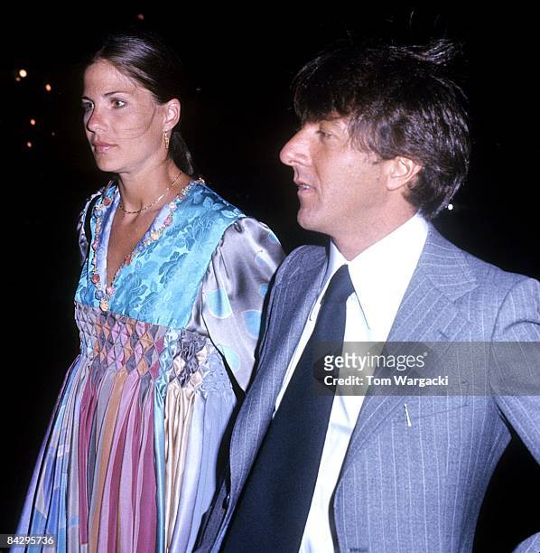 Dustin Hoffman and ex-wife Anne Byrne