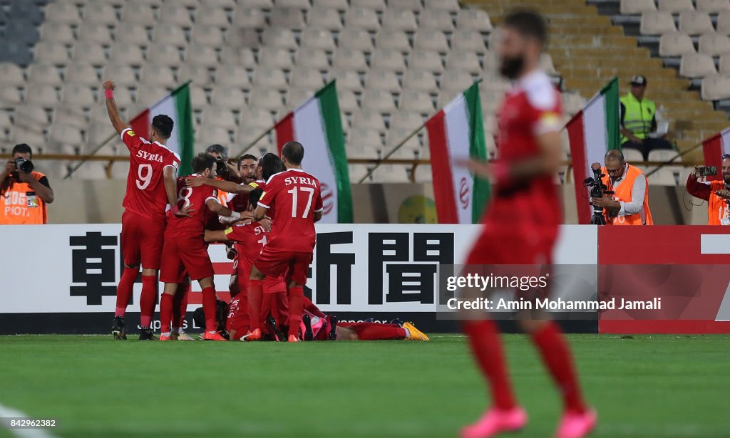 Iran v Syria - FIFA 2018 World Cup Qualifier