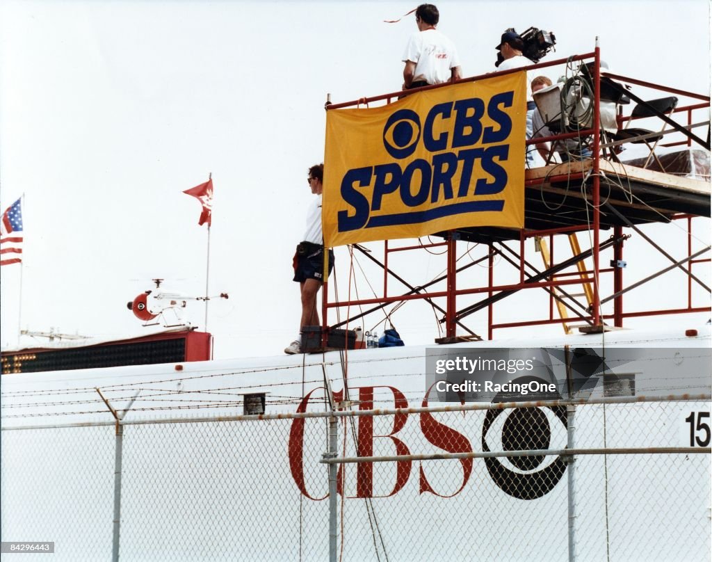 CBS Sports at the 1979 Daytona 500