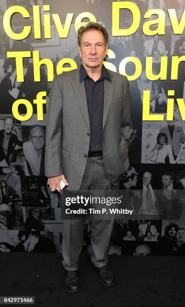 Michael Brandon arrives for the Clive Davis: 'Soundtrack Of Our Lives' special screening at The Curzon Mayfair on September 5, 2017 in London,...