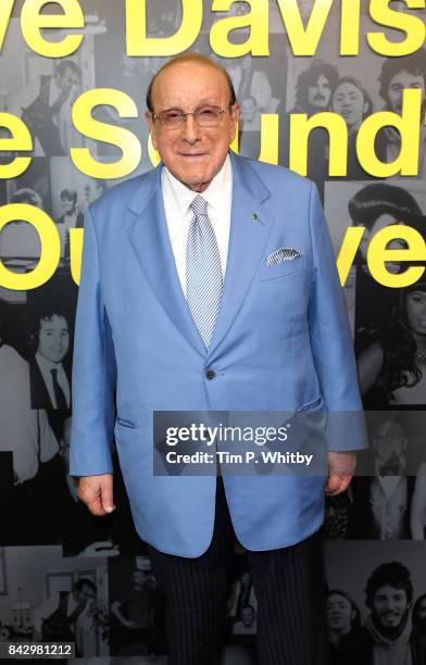 Clive Davis arrives for the Clive Davis: 'Soundtrack Of Our Lives' special screening at The Curzon Mayfair on September 5, 2017 in London, England.