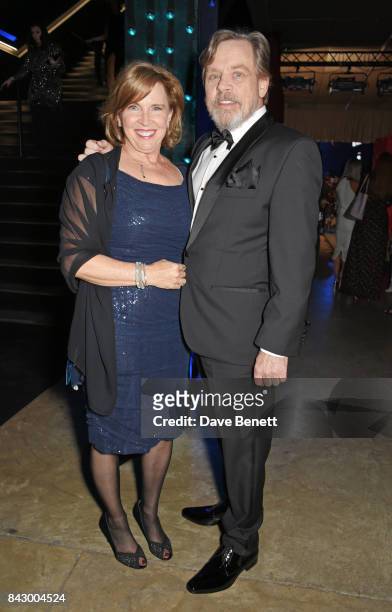 Marilou York and Mark Hamill attend the GQ Men Of The Year Awards at the Tate Modern on September 5, 2017 in London, England.