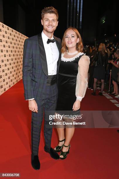 Jim Chapman and Tanya Burr attend the GQ Men Of The Year Awards at the Tate Modern on September 5, 2017 in London, England.