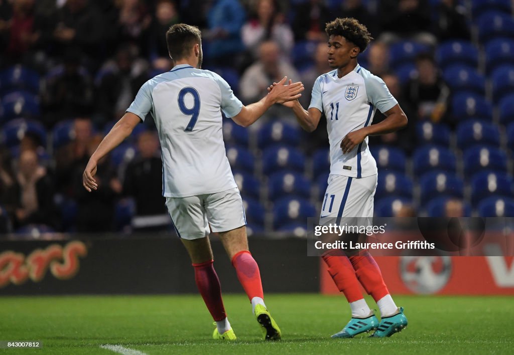 England U19 v Germany U19 - International Match