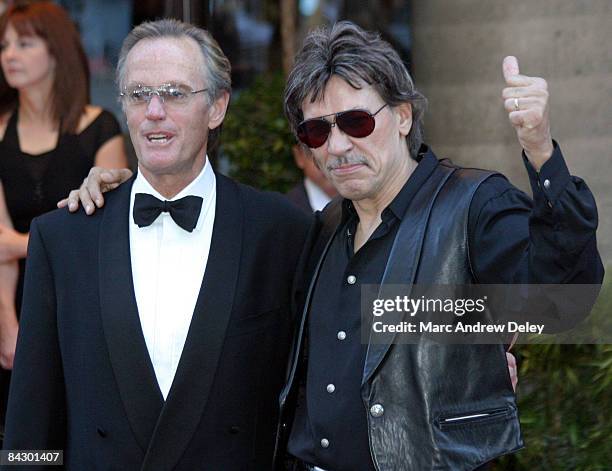 Peter Fonda with John Kay of Steppenwolf