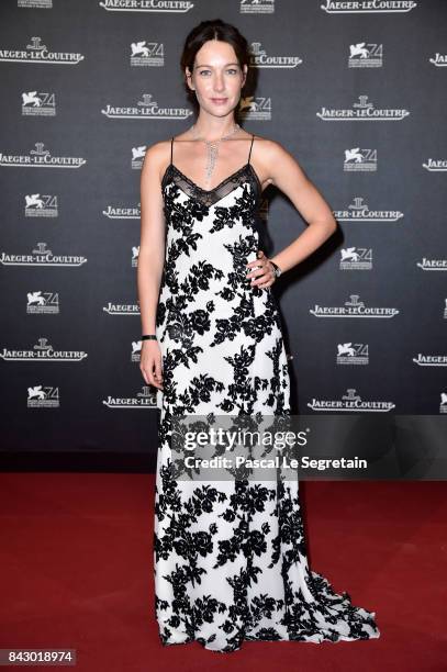 Cristiana Capotondi arrives for the Jaeger-LeCoultre Gala Dinner during the 74th Venice International Film Festival at Arsenale on September 5, 2017...