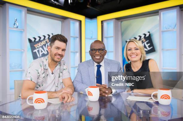 Andy Grammer, Al Roker and Dylan Dreyer on Monday, June 23, 2017 --