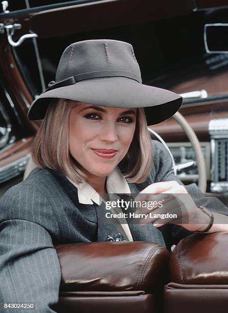 Actress Bess Armstrong poses for a portrait as private detective B.T. Brady in the TV movie 'This Girl for Hire' in 1983 in Los Angeles, California.
