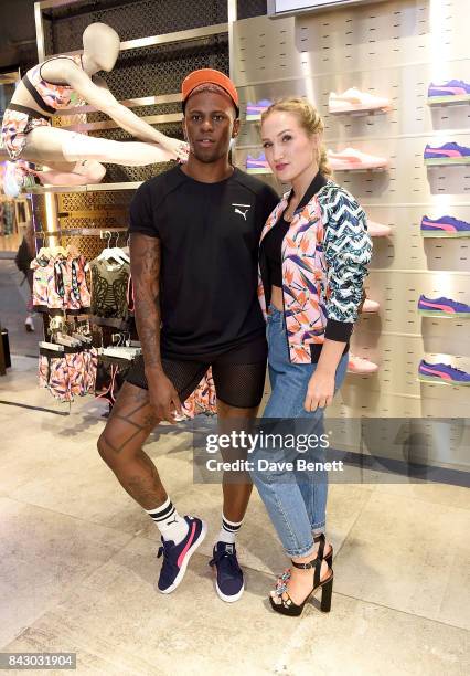 Joelle D'Fontaine attends the Puma x Sophia Webster collection press launch on September 5, 2017 in London, England.