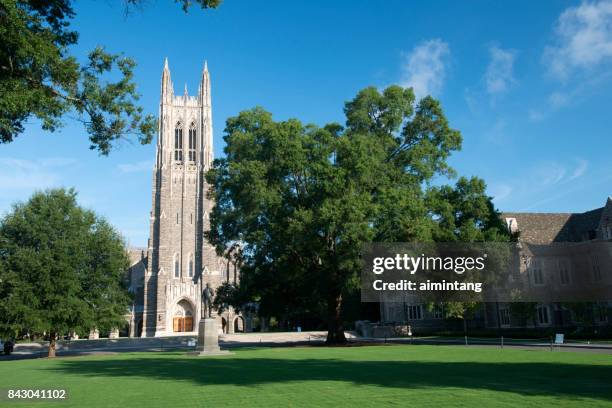 duke university chapel - duke stock pictures, royalty-free photos & images