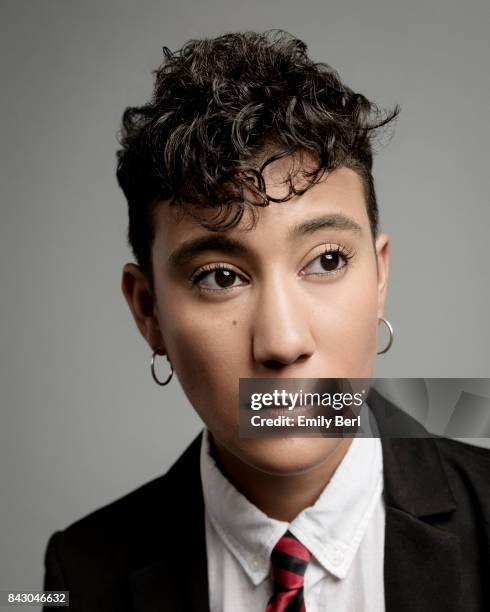 Victoria Ortiz is photographed at the Sundance NEXT FEST at The Theatre At The Ace Hotel on August 12, 2017 in Los Angeles, California.