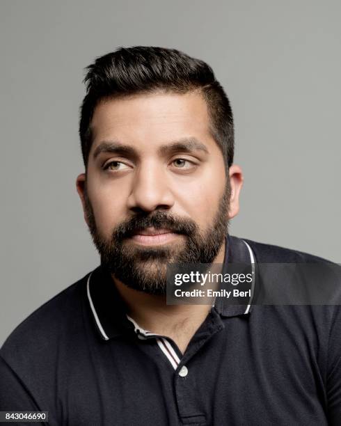 Ashim Ahuja is photographed at the Sundance NEXT FEST at The Theatre At The Ace Hotel on August 12, 2017 in Los Angeles, California.