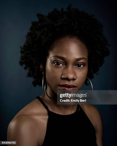 Omono Okojie is photographed at the Sundance NEXT FEST at The Theatre At The Ace Hotel on August 12, 2017 in Los Angeles, California.