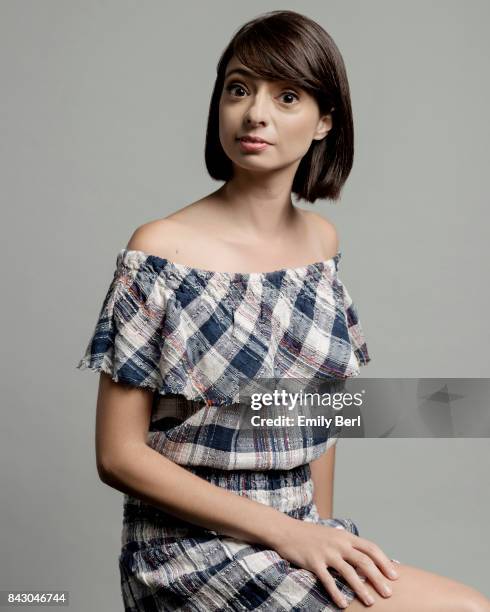 Actress Kate Micucci is photographed at the Sundance NEXT FEST at The Theatre At The Ace Hotel on August 13, 2017 in Los Angeles, California.