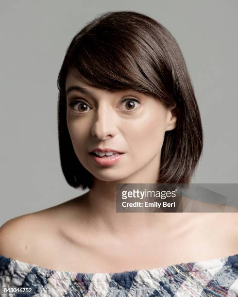 Actress Kate Micucci is photographed at the Sundance NEXT FEST at The Theatre At The Ace Hotel on August 13, 2017 in Los Angeles, California.