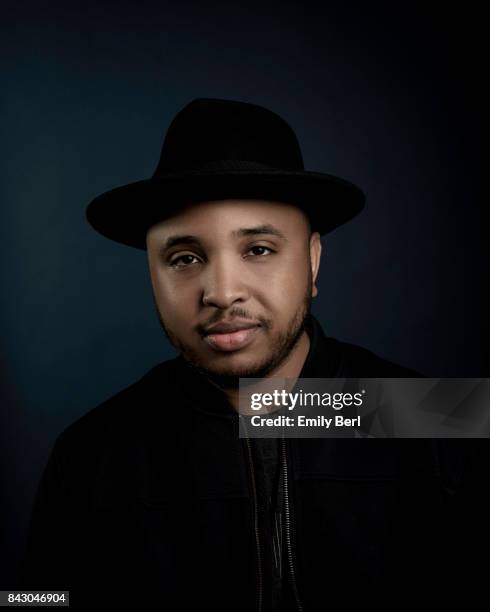 Justin Simien is photographed at the Sundance NEXT FEST at The Theatre At The Ace Hotel on August 12, 2017 in Los Angeles, California.