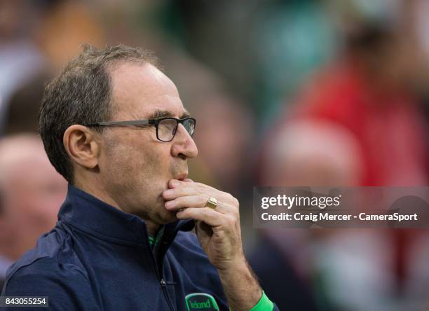 Republic of Ireland's Manager Martin O'Neill during the FIFA 2018 World Cup Qualifier between Republic of Ireland and Serbia at Aviva Stadium on...