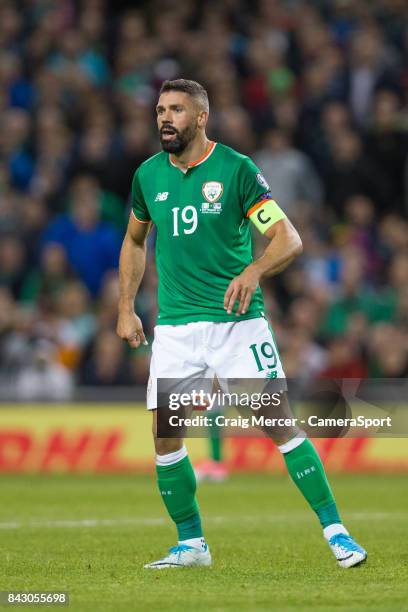 Republic of Ireland's Jonathan Walters during the FIFA 2018 World Cup Qualifier between Republic of Ireland and Serbia at Aviva Stadium on September...