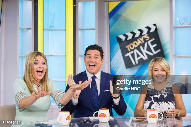 Jenna Bush Hager, Dean Cain and Dylan Dreyer on Friday, September 1, 2017 --