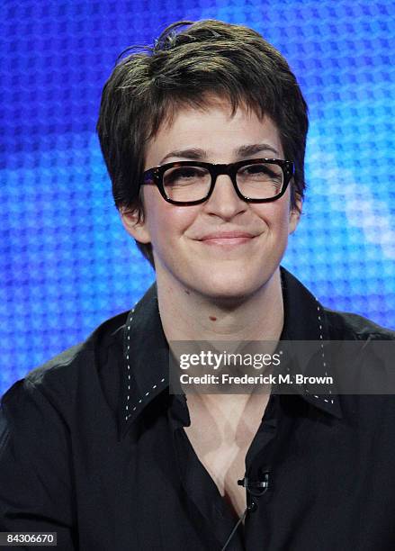 Host Rachel Maddox of the television show "The Rachel Maddox Show" attends the NBC Universal portion of the 2009 Winter Television Critics...