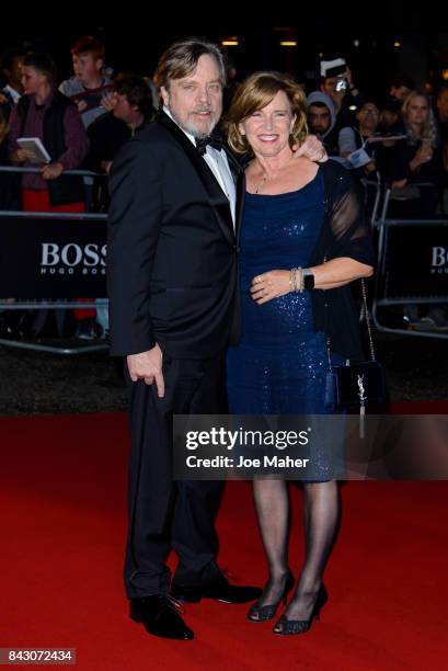 Mark Hamill and Marilou York attend the GQ Men Of The Year Awards at Tate Modern on September 5, 2017 in London, England.