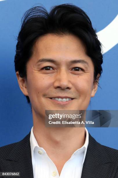 Masaharu Fukuyama attends the 'The Third Murder ' photocall during the 74th Venice Film Festival on September 5, 2017 in Venice, Italy.