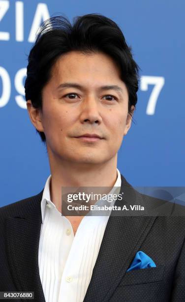 Masaharu Fukuyama attends the 'The Third Murder ' photocall during the 74th Venice Film Festival on September 5, 2017 in Venice, Italy.