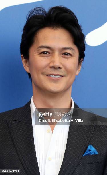 Masaharu Fukuyama attends the 'The Third Murder ' photocall during the 74th Venice Film Festival on September 5, 2017 in Venice, Italy.