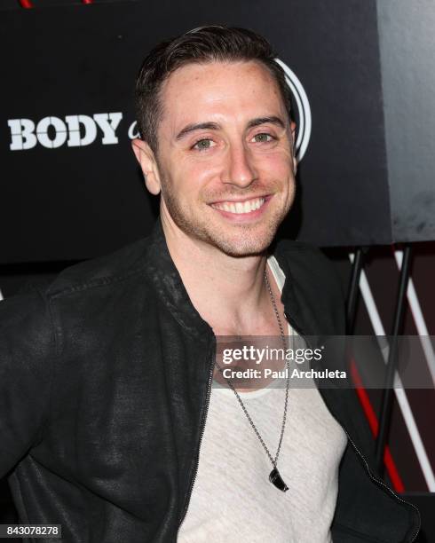 Wheelchair Basketball Player Steve Serio attends the ESPN Magazin Body Issue pre-ESPYS party at Avalon Hollywood on July 11, 2017 in Los Angeles,...