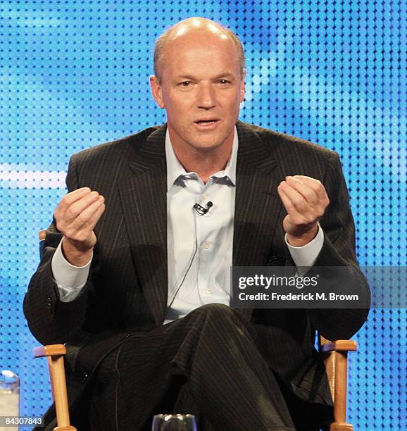 Phil Griffin, president of MSNBC attends the NBC Universal portion of the 2009 Winter Television Critics Association Press Tour at the Universal...