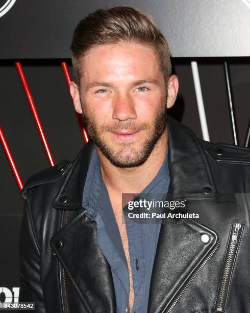 Wide Receiver Julian Edelman attends the ESPN Magazin Body Issue pre-ESPYS party at Avalon Hollywood on July 11, 2017 in Los Angeles, California.