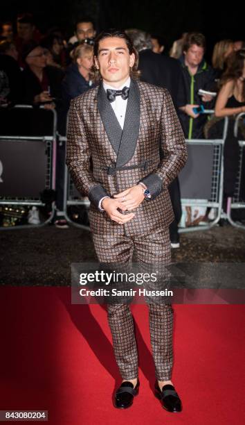 Hector Bellerin attends the GQ Men Of The Year Awards at Tate Modern on September 5, 2017 in London, England.