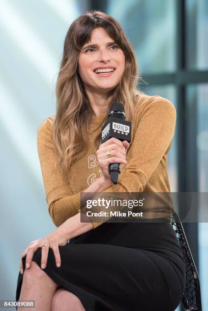 Lake Bell visits Build Series to discuss "I Do...Until I Don't" at Build Studio on September 5, 2017 in New York City.