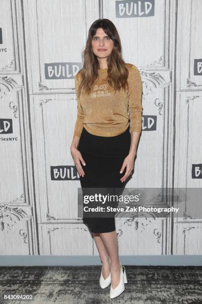 Actress Lake Bell attends Build Series to discuss "I Do...Until I Don't" at Build Studio on September 5, 2017 in New York City.