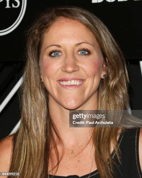 Hockey Player Meghan Duggan attends the ESPN Magazine Body Issue pre-ESPYS party at Avalon Hollywood on July 11, 2017 in Los Angeles, California.