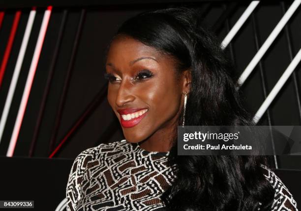 Softball Player AJ Andrews attends the ESPN Magazine Body Issue pre-ESPYS party at Avalon Hollywood on July 11, 2017 in Los Angeles, California.