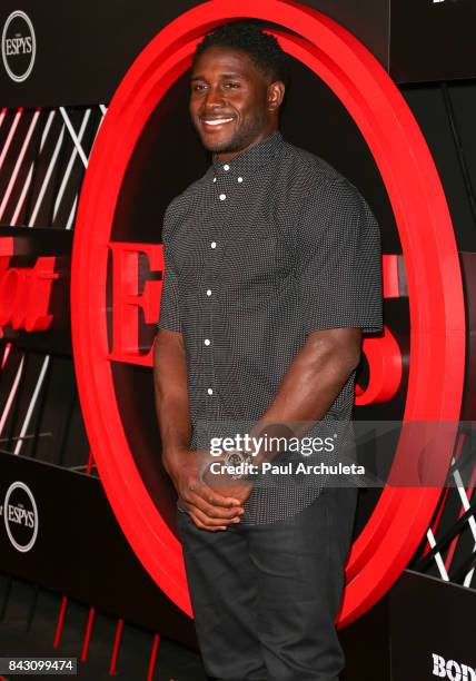 Running Back Reggie Bush attends the ESPN Magazine Body Issue pre-ESPYS party at Avalon Hollywood on July 11, 2017 in Los Angeles, California.