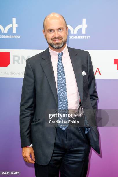 Stefan Piech, CEO Your Family Entertainment AG attends the Summer Reception Of VPRT Organization at LV Niedersachsen on September 5, 2017 in Berlin,...