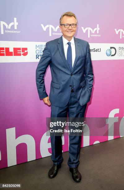 German politician Martin Doermann attends the Summer Reception Of VPRT Organization at LV Niedersachsen on September 5, 2017 in Berlin, Germany.