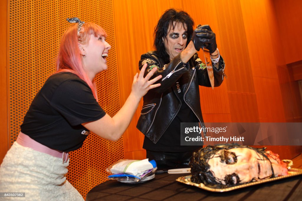 Alice Cooper Introduces A Screening Of "Wayne's World"