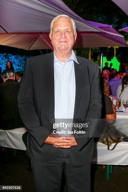 German news anchor Heiner Bremer attends the Summer Reception Of VPRT Organization at LV Niedersachsen on September 5, 2017 in Berlin, Germany.