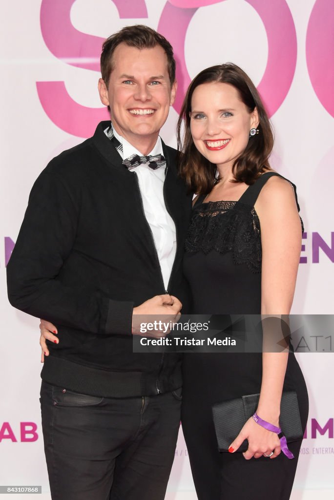 German actor Malte Arkona and his wife Anna-Maria Arkona attend the