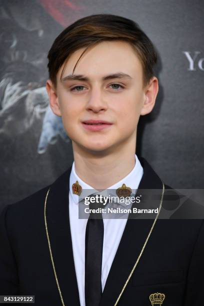 Actor Jaeden Lieberher attends the premiere of Warner Bros. Pictures and New Line Cinema's "It" at the TCL Chinese Theatre on September 5, 2017 in...